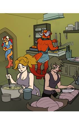 Read The Dragoness Says Sit!  99 Page 1 in English