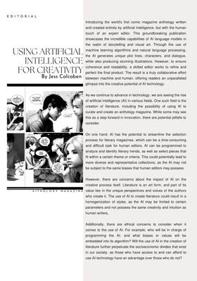 Read Aithology Magazine  1 Page 2 in English