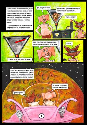 Read Tales from the Cosmic Patrol Cat SIde of the Moon  1 Page 2 in English