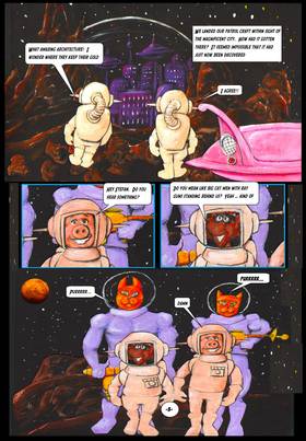 Read Tales from the Cosmic Patrol Cat SIde of the Moon  1 Page 3 in English