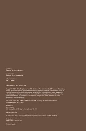 Read Z.M.D.:  Zombies of Mass Destruction Trade Paperback  1 Page 3 in English