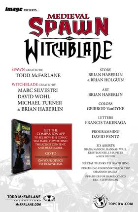 Read Medieval Spawn & Witchblade  1 Page 4 in English
