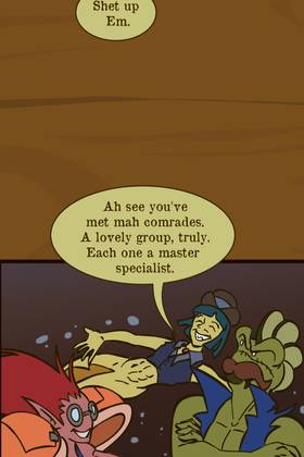 Read Treasure Hunters Retro  4 Page 8 in English