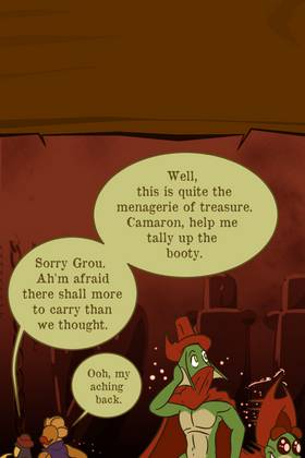 Read Treasure Hunters Retro  6 Page 1 in English