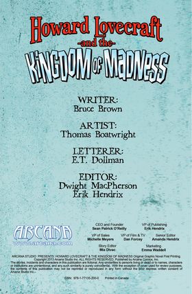 Read Howard Lovecraft and the Kingdom of Madness  1 Page 2 in English
