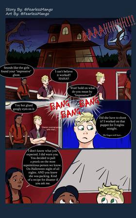 Read The Halloween Prank (A Mini Comic)  1 Page 1 in English