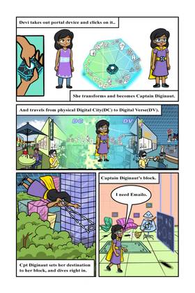 Read Captain Diginaut vs Phishing  1 Page 10 in English