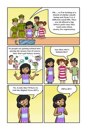 Read Captain Diginaut vs Phishing  1 Page 9 in English