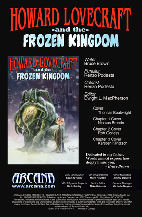 Read Howard Lovecraft and the Frozen Kingdom  1 Page 2 in English