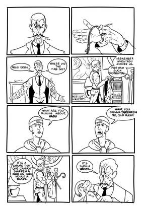 Read A Spacetime Daydream  4 Page 1 in English