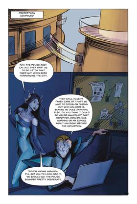 Read Black Shadow and the Protectors  2 Page 8 in English