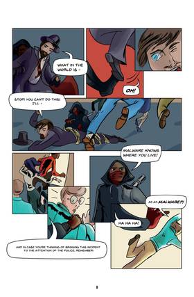 Read Black Shadow and the Protectors Graphic Novels  1 Page 9 in English