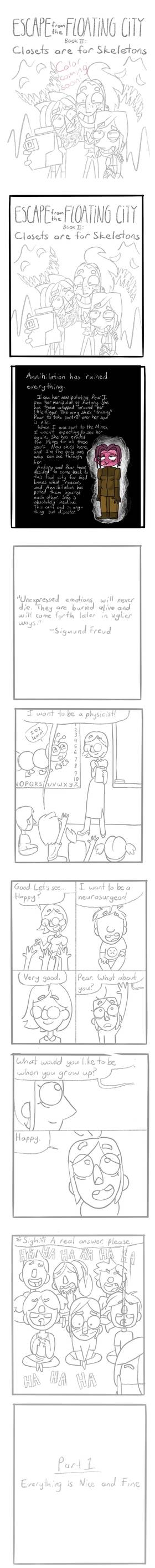 Read Escape from the Floating City book II: Closets are for Skeletons  2 Page 1 in English