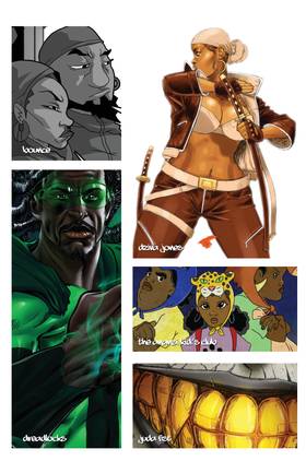 Read 4 Pages 16 Bars: A Visual Mixtape  1 Page 5 in English
