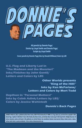 Read Donnie's Pages #1  1 Page 2 in English