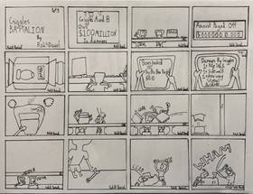 Read Giggles BATTALION  3 Page 1 in English