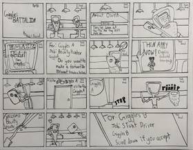 Read Giggles BATTALION  6 Page 1 in English