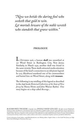 Read Blackbeard's Treasure: A Ghost Pirate Legend [One-Shot] [Black & White]  1 Page 2 in English
