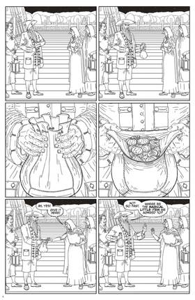 Read Blackbeard's Treasure: A Ghost Pirate Legend [One-Shot] [Black & White]  1 Page 6 in English