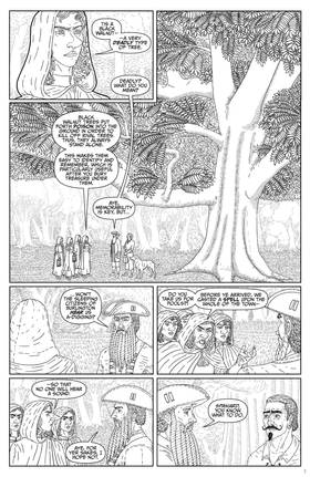 Read Blackbeard's Treasure: A Ghost Pirate Legend [One-Shot] [Black & White]  1 Page 9 in English
