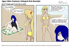 Read Hyper Bikini Explosion Volleyball Girls Beachlife  1 Page 1 in English