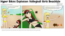 Read Hyper Bikini Explosion Volleyball Girls Beachlife  1 Page 2 in English