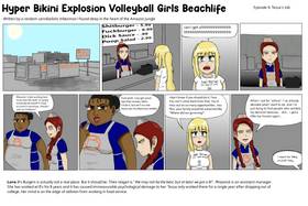 Read Hyper Bikini Explosion Volleyball Girls Beachlife  1 Page 4 in English