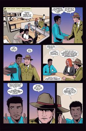 Read Yours Truly, Johnny Dollar  3 Page 9 in English