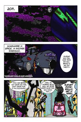 Read Cometman: The Original Cut  1 Page 2 in English