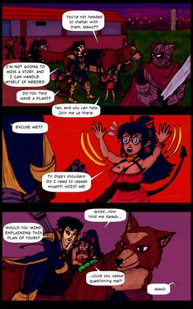 Read The Imp and Her Knight  13 Page 1 in English