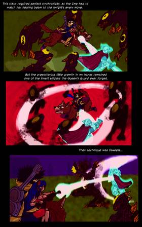 Read The Imp and Her Knight  17 Page 1 in English