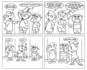 Read Mrs. Herkimer's Class Presents  1 Page 7 in English