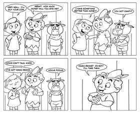 Read Mrs. Herkimer's Class Presents  1 Page 8 in English