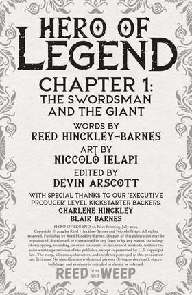 Read Hero of Legend  1 Page 2 in English