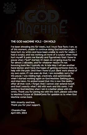 Read The God Machine  12 Page 1 in English