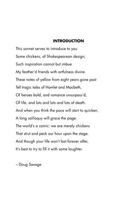 Read Shakespeare According to Savage Chickens  1 Page 3 in English
