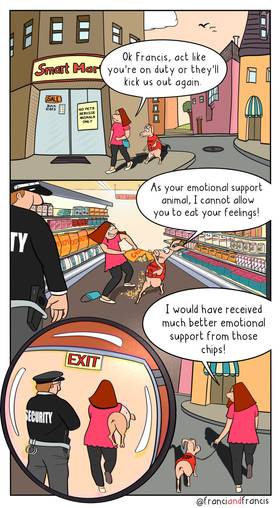 Emotional Support Pig