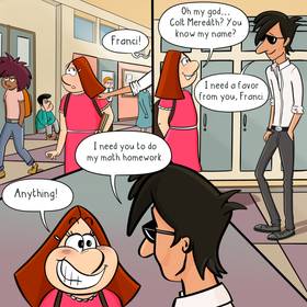 Read franci and francis  29 Page 1 in English