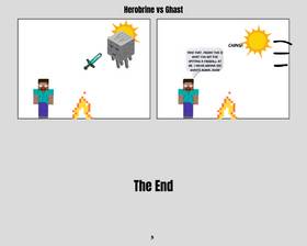 Read Herobrine vs Ghast  1 Page 3 in English