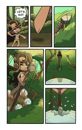 Read Mena And The Gargantuan Island  1 Page 4 in English