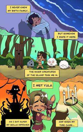 Read Mena And The Gargantuan Island  2 Page 3 in English