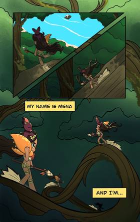 Read Mena And The Gargantuan Island  2 Page 1 in English
