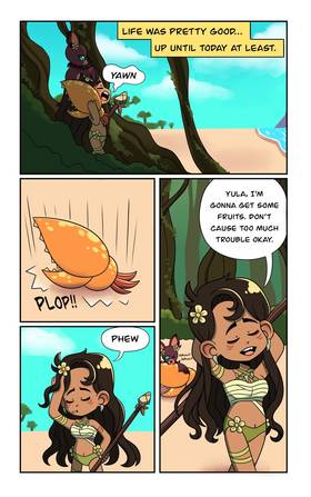 Read Mena And The Gargantuan Island  3 Page 1 in English
