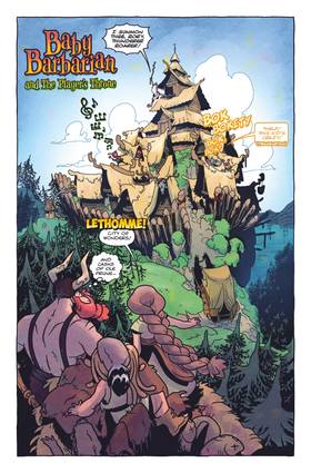 Read Baby Barbarian & the Player's Throne - Part I   1 Page 3 in English