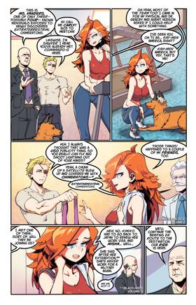 Read Black Hops Vs. Kamen America  1 Page 7 in English