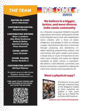 Read Indie Comix Dispatch Magazine  1 Page 4 in English