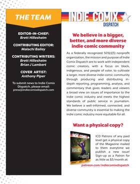 Read Indie Comix Dispatch Magazine  2 Page 4 in English
