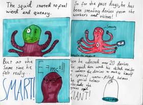 Read Unicarnia and the Smart Squid  1 Page 3 in English