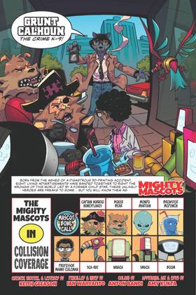 Read Mighty Mascots  7 Page 4 in English