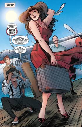Read Bettie Page: Hollywood Adventures on Murder Island  1 Page 8 in English